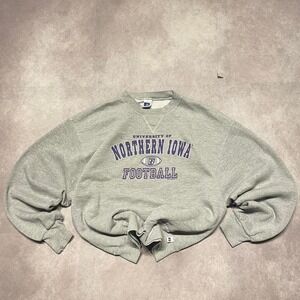 Vintage 90s University of Northern Iowa Football Russell Athletics Crewneck